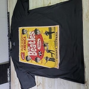 The Beatles Vintage Tour Poster All Time Chart Toppers T-Shirt 2013‎ Size 2X